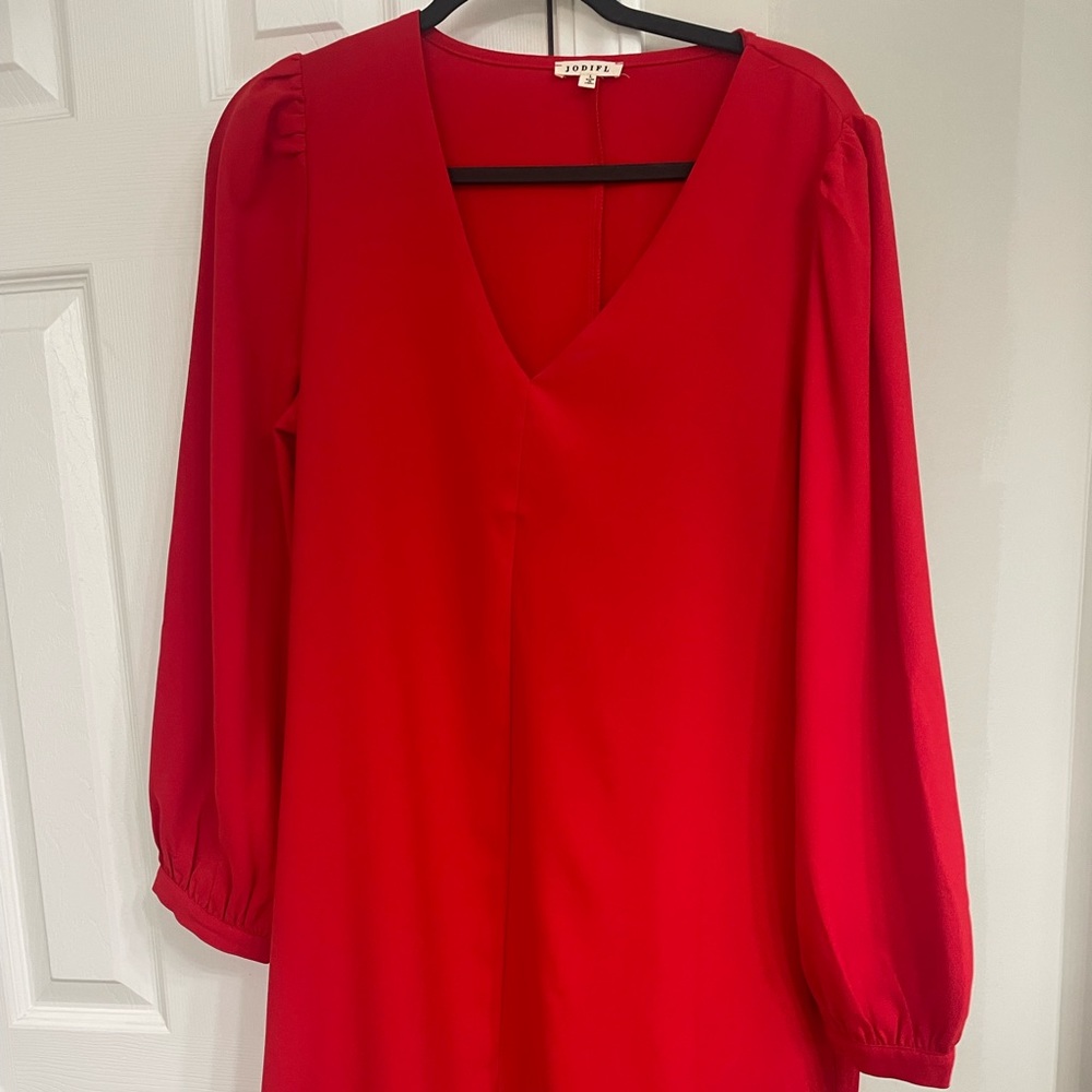 Red dress